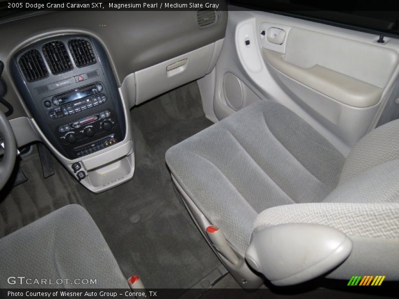 Magnesium Pearl / Medium Slate Gray 2005 Dodge Grand Caravan SXT