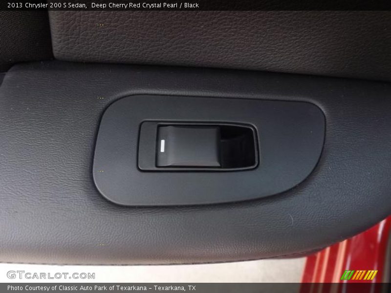 Deep Cherry Red Crystal Pearl / Black 2013 Chrysler 200 S Sedan