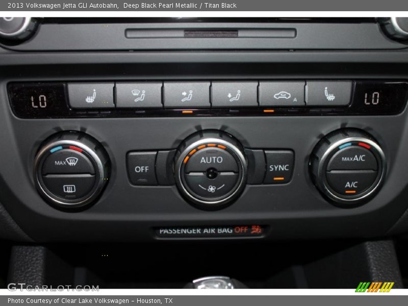 Deep Black Pearl Metallic / Titan Black 2013 Volkswagen Jetta GLI Autobahn