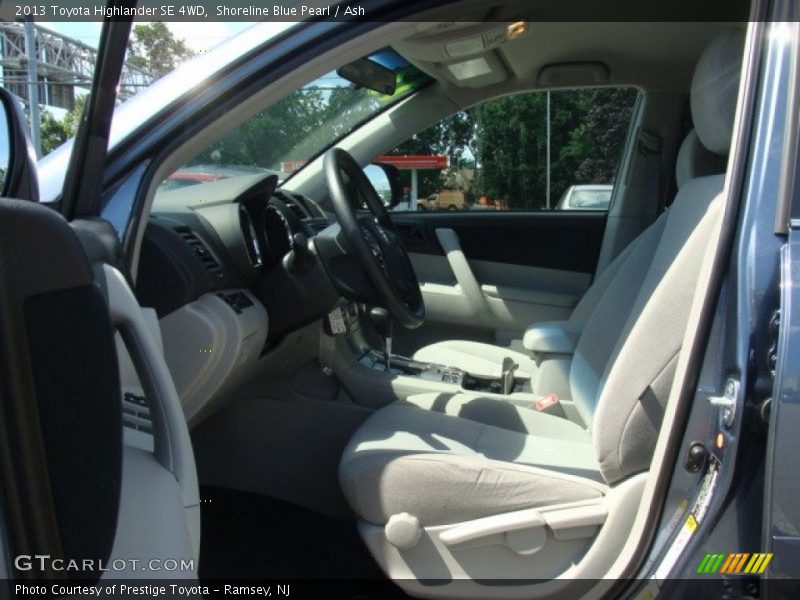 Shoreline Blue Pearl / Ash 2013 Toyota Highlander SE 4WD