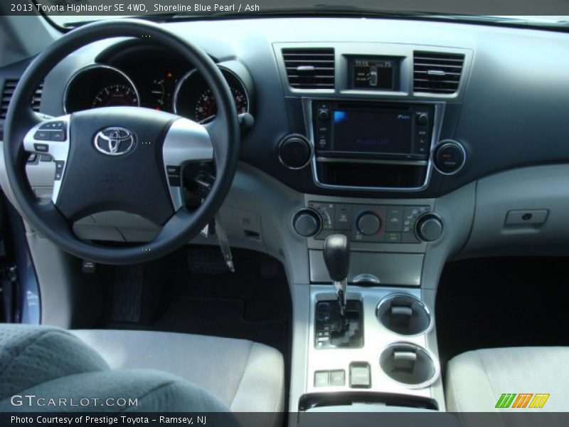 Shoreline Blue Pearl / Ash 2013 Toyota Highlander SE 4WD