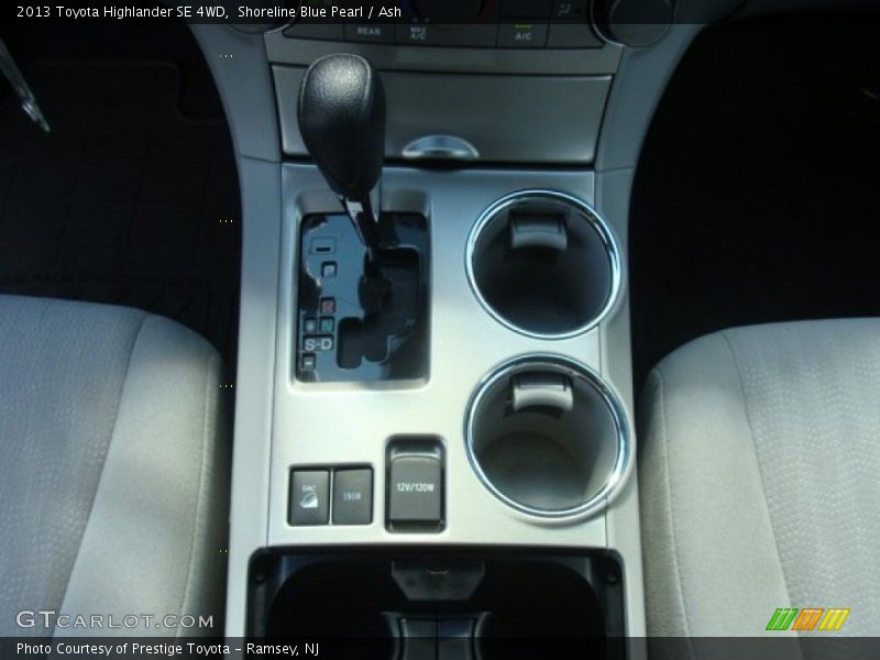 Shoreline Blue Pearl / Ash 2013 Toyota Highlander SE 4WD