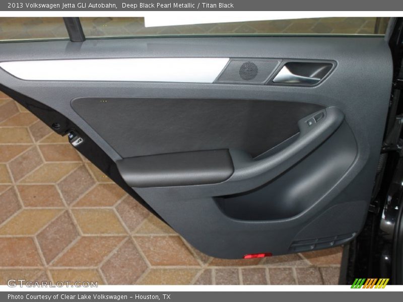 Deep Black Pearl Metallic / Titan Black 2013 Volkswagen Jetta GLI Autobahn