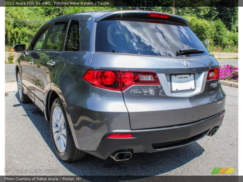 Polished Metal Metallic / Taupe 2011 Acura RDX SH-AWD