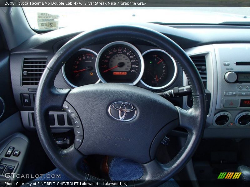 Silver Streak Mica / Graphite Gray 2008 Toyota Tacoma V6 Double Cab 4x4
