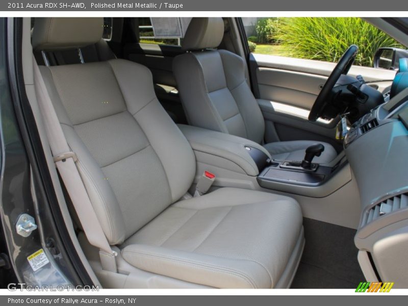 Polished Metal Metallic / Taupe 2011 Acura RDX SH-AWD