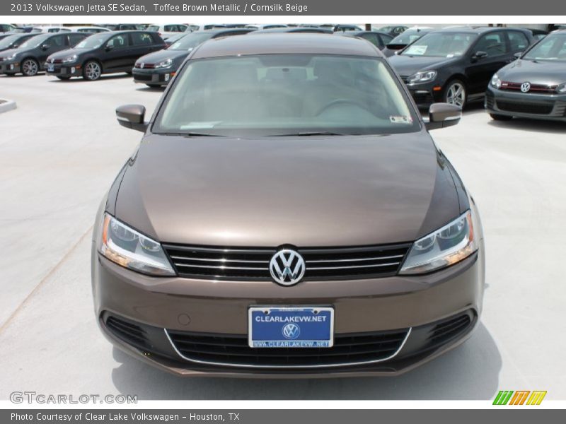 Toffee Brown Metallic / Cornsilk Beige 2013 Volkswagen Jetta SE Sedan