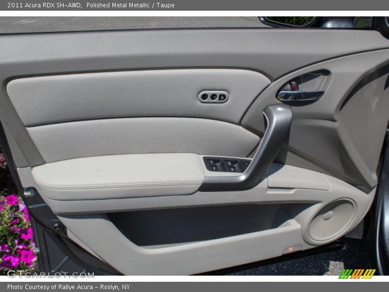 Polished Metal Metallic / Taupe 2011 Acura RDX SH-AWD
