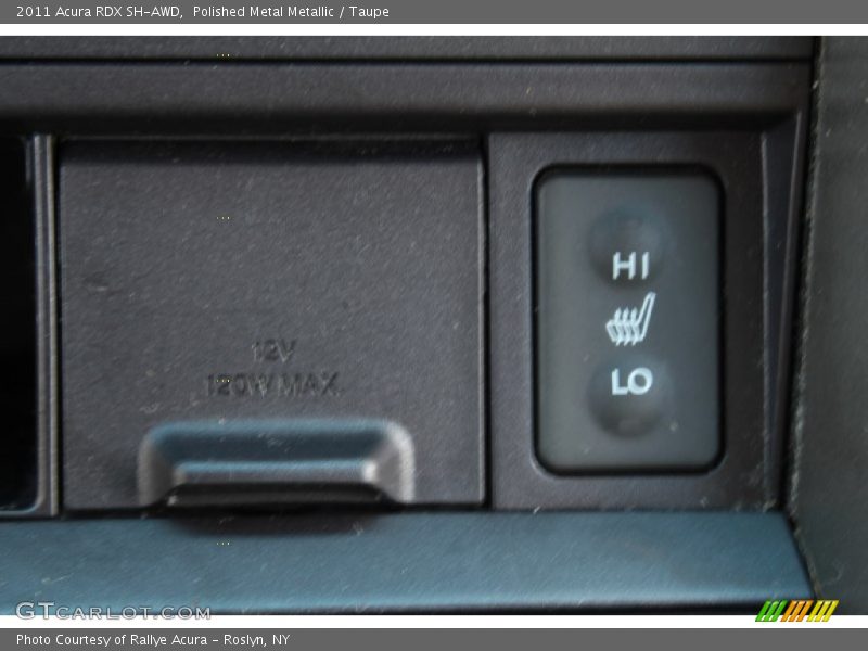 Polished Metal Metallic / Taupe 2011 Acura RDX SH-AWD