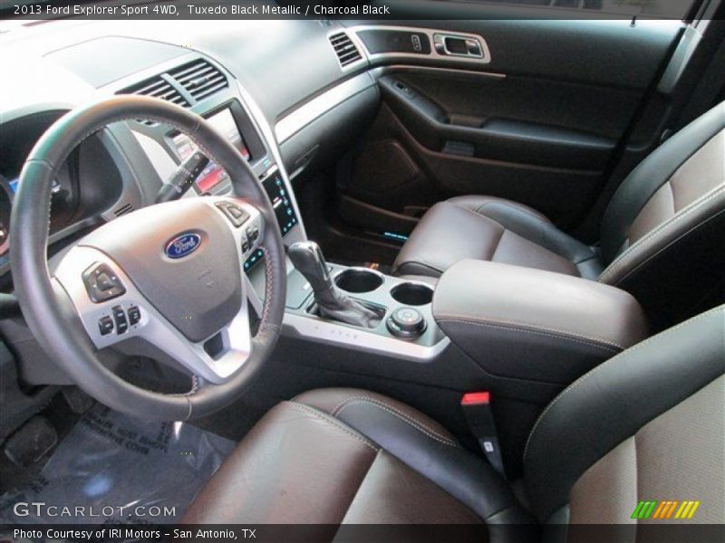 Tuxedo Black Metallic / Charcoal Black 2013 Ford Explorer Sport 4WD