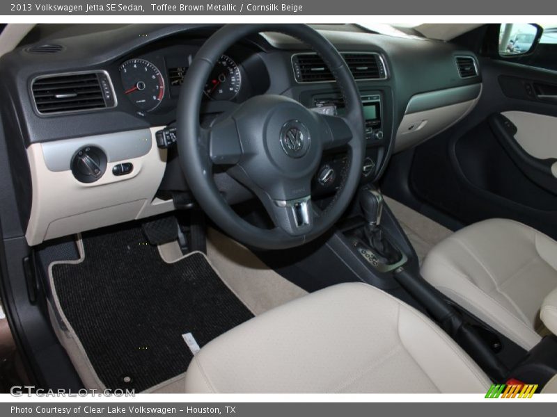 Toffee Brown Metallic / Cornsilk Beige 2013 Volkswagen Jetta SE Sedan