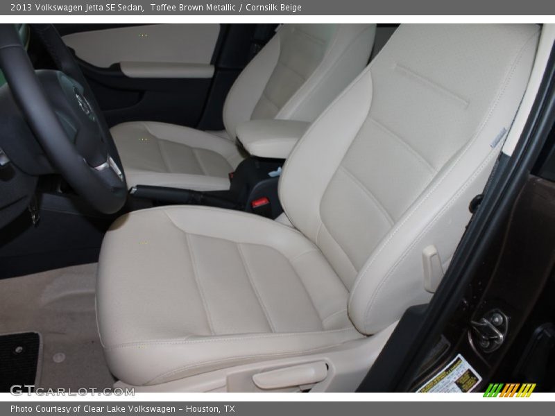 Toffee Brown Metallic / Cornsilk Beige 2013 Volkswagen Jetta SE Sedan