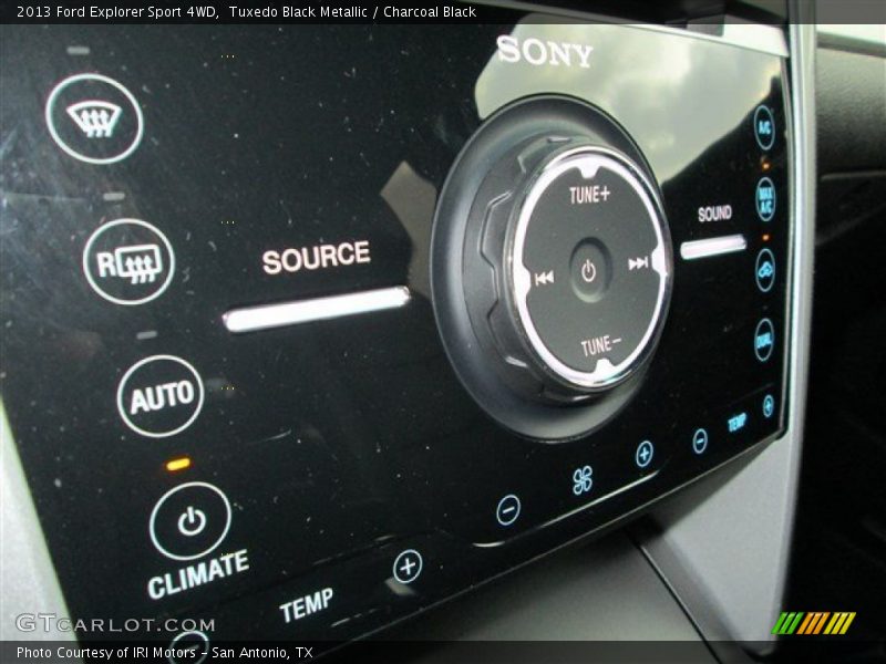 Tuxedo Black Metallic / Charcoal Black 2013 Ford Explorer Sport 4WD