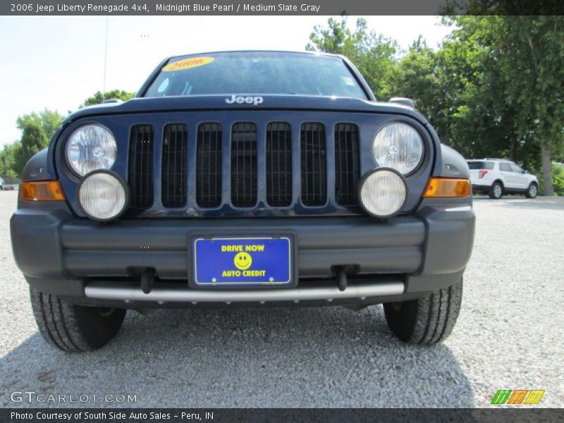 Midnight Blue Pearl / Medium Slate Gray 2006 Jeep Liberty Renegade 4x4