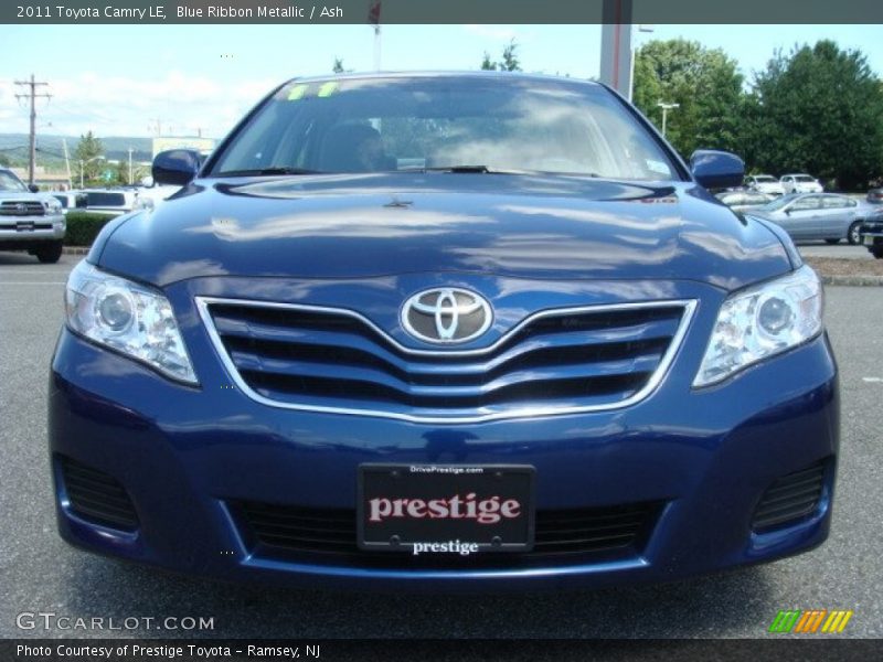 Blue Ribbon Metallic / Ash 2011 Toyota Camry LE