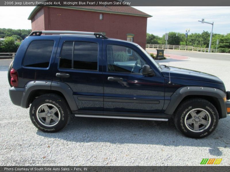 Midnight Blue Pearl / Medium Slate Gray 2006 Jeep Liberty Renegade 4x4