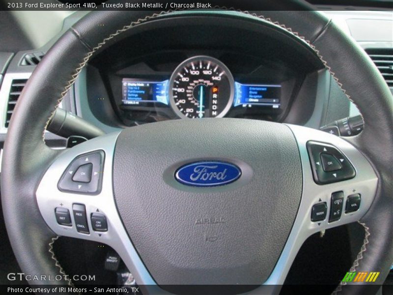 Tuxedo Black Metallic / Charcoal Black 2013 Ford Explorer Sport 4WD