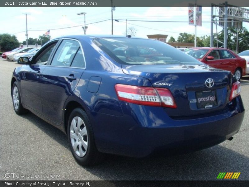 Blue Ribbon Metallic / Ash 2011 Toyota Camry LE