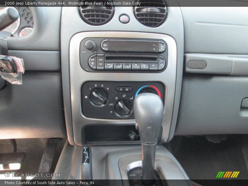 Midnight Blue Pearl / Medium Slate Gray 2006 Jeep Liberty Renegade 4x4
