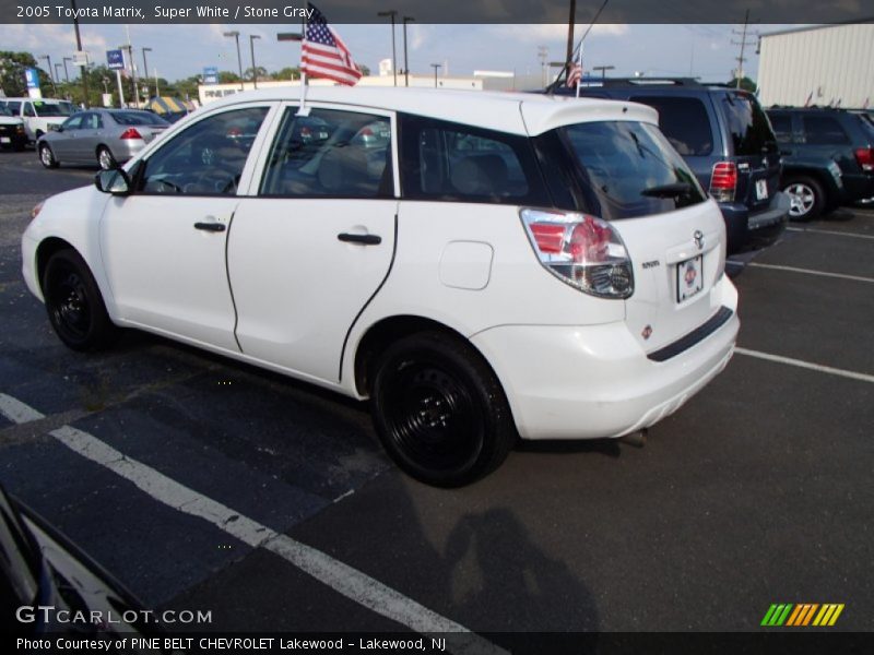 Super White / Stone Gray 2005 Toyota Matrix