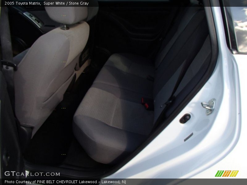Super White / Stone Gray 2005 Toyota Matrix