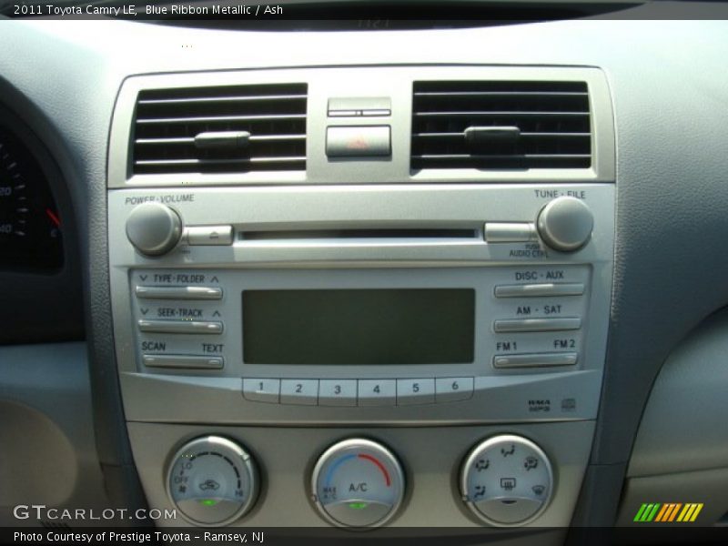 Blue Ribbon Metallic / Ash 2011 Toyota Camry LE