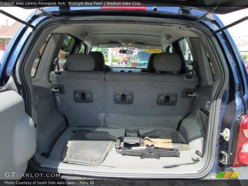 Midnight Blue Pearl / Medium Slate Gray 2006 Jeep Liberty Renegade 4x4