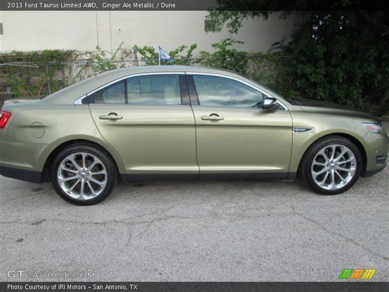 Ginger Ale Metallic / Dune 2013 Ford Taurus Limited AWD