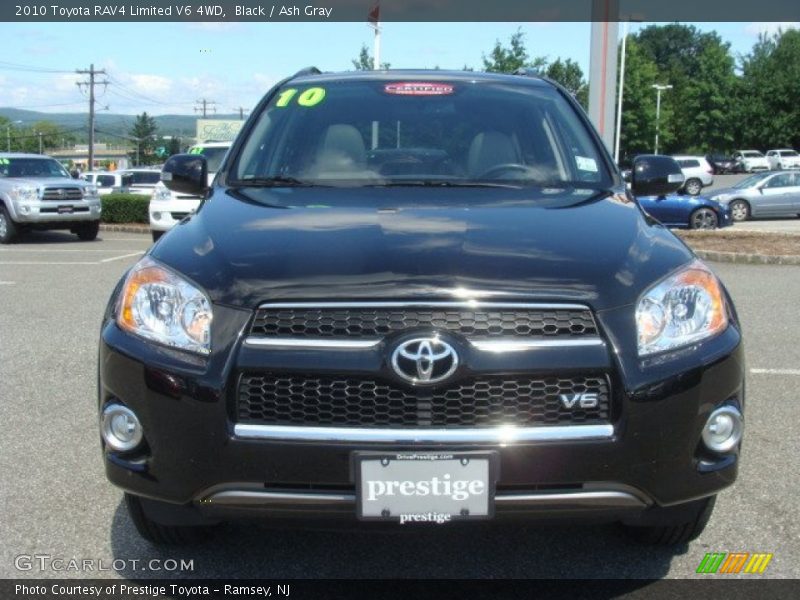 Black / Ash Gray 2010 Toyota RAV4 Limited V6 4WD