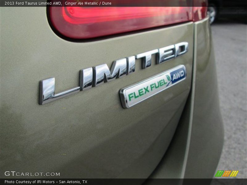 Ginger Ale Metallic / Dune 2013 Ford Taurus Limited AWD