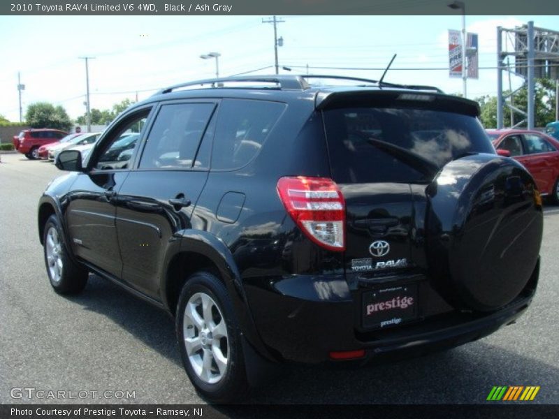 Black / Ash Gray 2010 Toyota RAV4 Limited V6 4WD