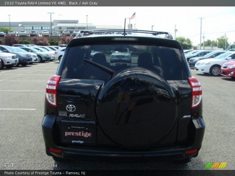 Black / Ash Gray 2010 Toyota RAV4 Limited V6 4WD