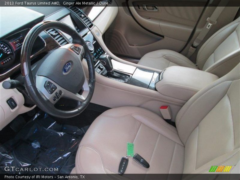  2013 Taurus Limited AWD Dune Interior