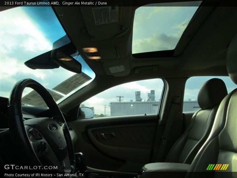 Ginger Ale Metallic / Dune 2013 Ford Taurus Limited AWD