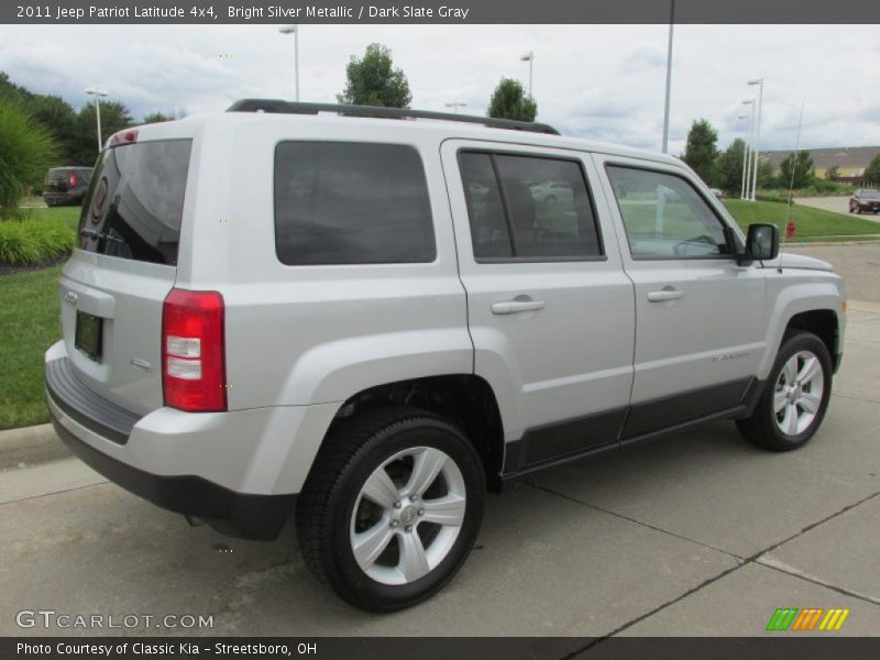 Bright Silver Metallic / Dark Slate Gray 2011 Jeep Patriot Latitude 4x4