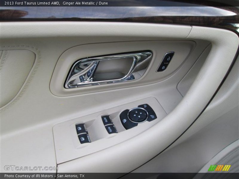 Controls of 2013 Taurus Limited AWD