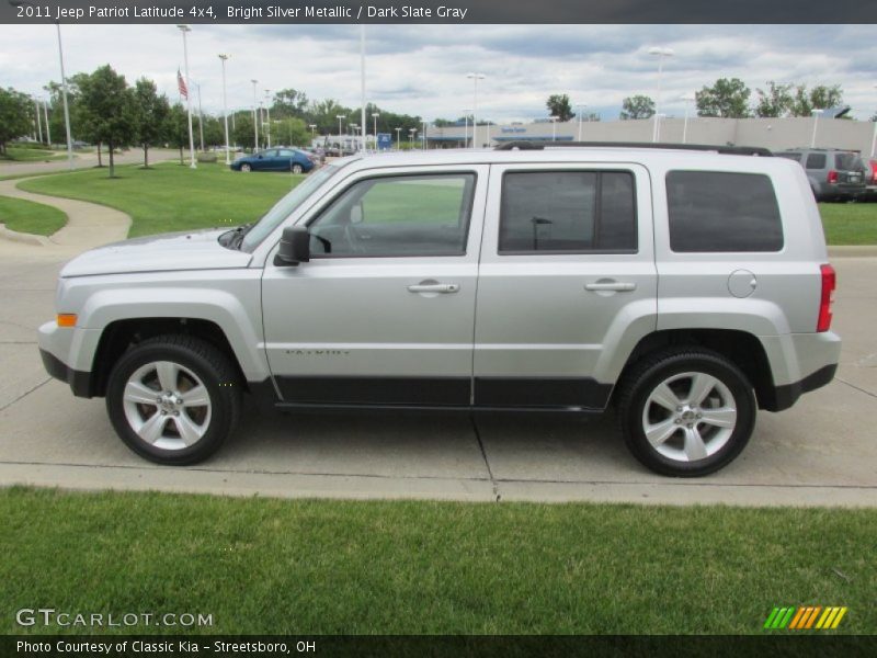 Bright Silver Metallic / Dark Slate Gray 2011 Jeep Patriot Latitude 4x4