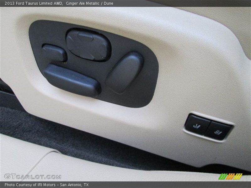Controls of 2013 Taurus Limited AWD