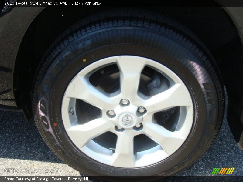 Black / Ash Gray 2010 Toyota RAV4 Limited V6 4WD