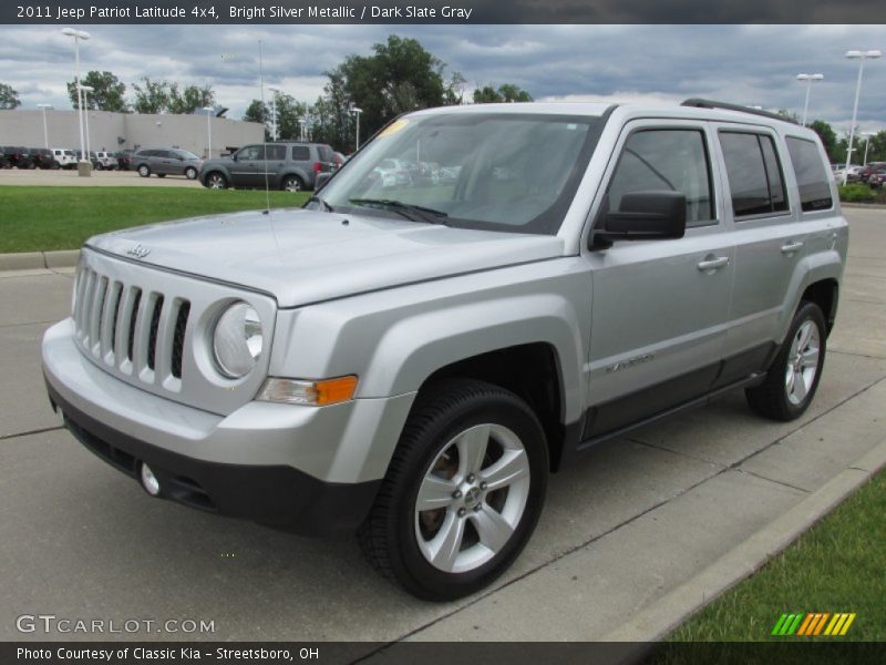 Bright Silver Metallic / Dark Slate Gray 2011 Jeep Patriot Latitude 4x4