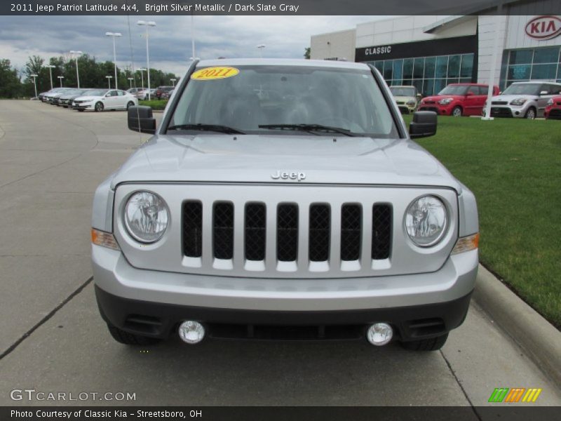 Bright Silver Metallic / Dark Slate Gray 2011 Jeep Patriot Latitude 4x4