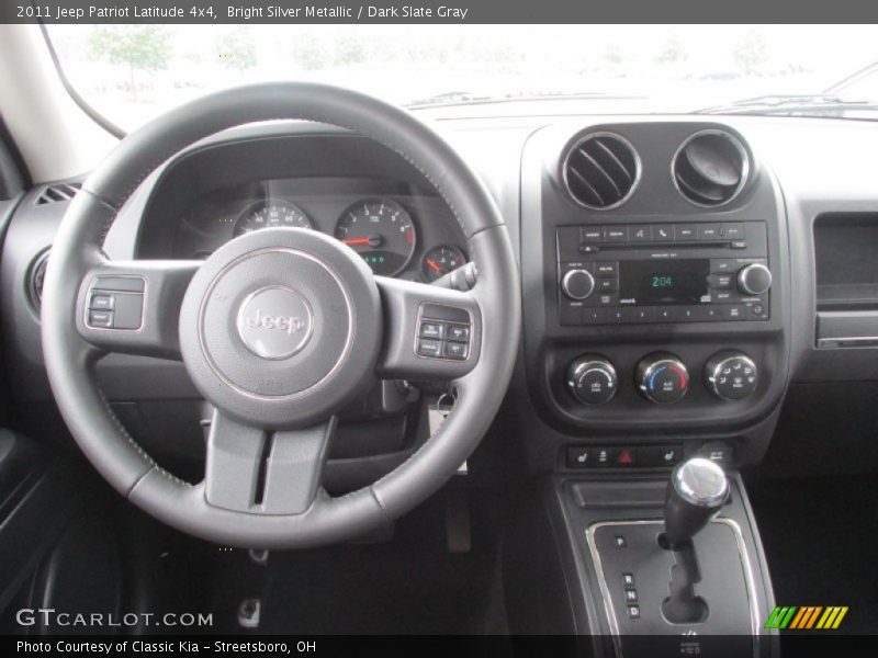 Bright Silver Metallic / Dark Slate Gray 2011 Jeep Patriot Latitude 4x4
