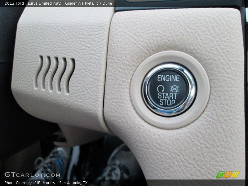 Controls of 2013 Taurus Limited AWD