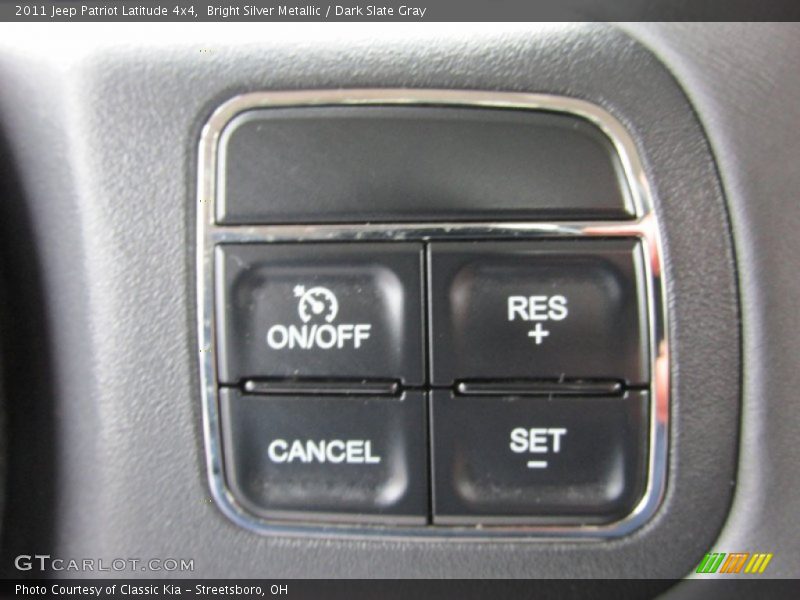 Bright Silver Metallic / Dark Slate Gray 2011 Jeep Patriot Latitude 4x4