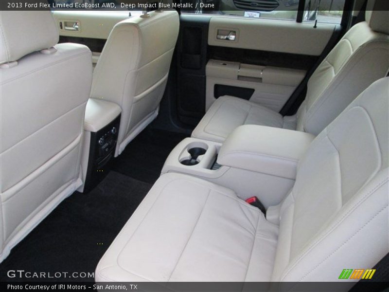 Deep Impact Blue Metallic / Dune 2013 Ford Flex Limited EcoBoost AWD