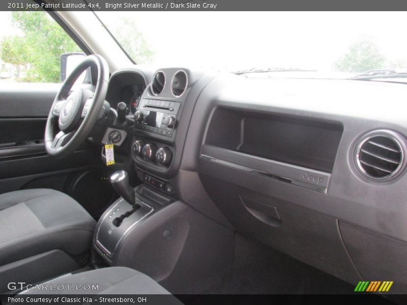 Bright Silver Metallic / Dark Slate Gray 2011 Jeep Patriot Latitude 4x4