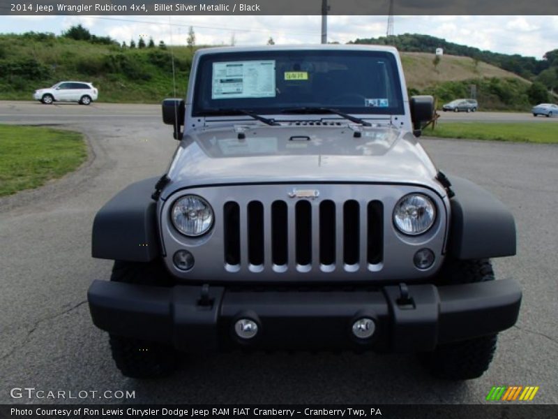 Billet Silver Metallic / Black 2014 Jeep Wrangler Rubicon 4x4