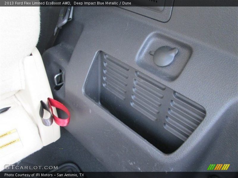 Deep Impact Blue Metallic / Dune 2013 Ford Flex Limited EcoBoost AWD