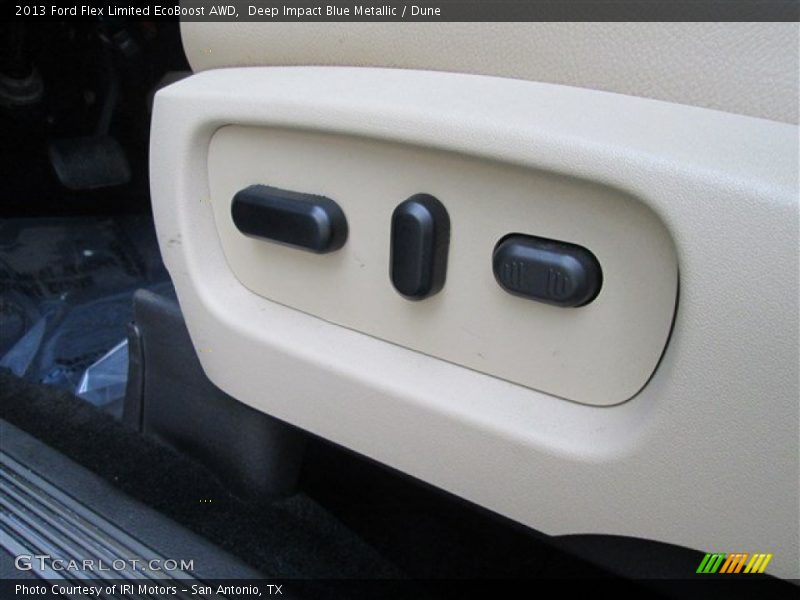 Deep Impact Blue Metallic / Dune 2013 Ford Flex Limited EcoBoost AWD
