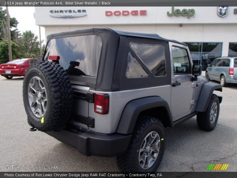 Billet Silver Metallic / Black 2014 Jeep Wrangler Rubicon 4x4